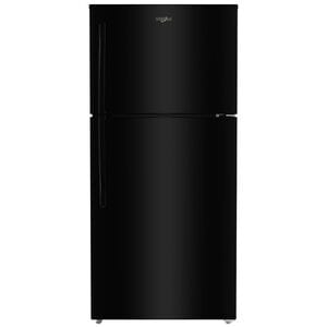 Whirlpool 30 in. 19.3 cu. ft. Garage-Ready Top Freezer Refrigerator - Black, , hires