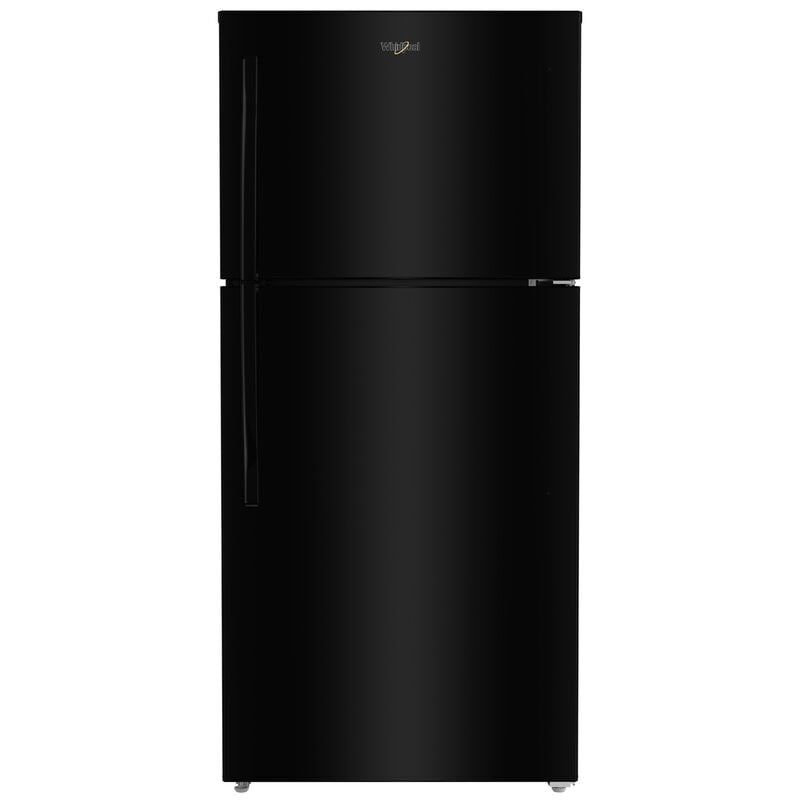 Whirlpool 30 in. 19.3 cu. ft. Garage-Ready Top Freezer Refrigerator - Black, , hires