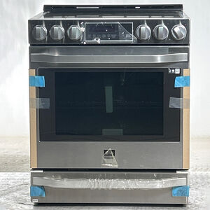 LG Studio 30 in. 6.3 cu. ft. Smart Convection Oven Slide-In Electric Range with 5 Induction Zones - Stainless Steel (Open Box Excellent Condition), , hires