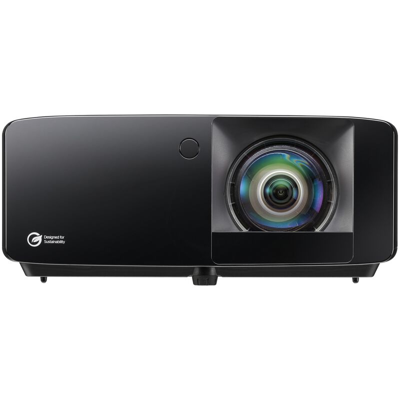 Optoma True 4K UHD 4,000 Lumens Short Throw Home Entertainment Laser Projector - Black, , hires