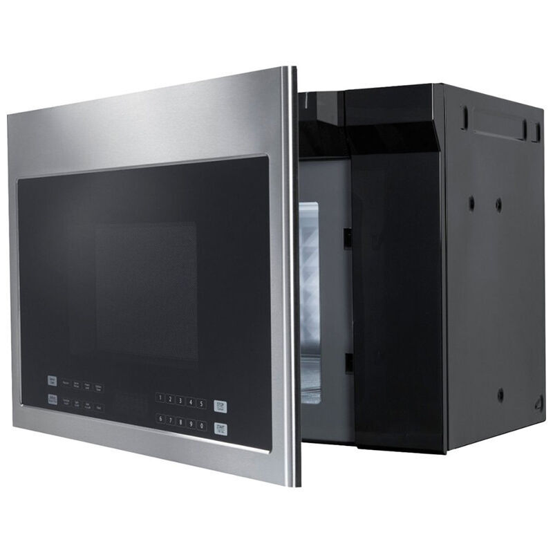 Haier 24" 1.4 Cu. Ft. Over-the-Range Microwave with 10 Power Levels, 300 CFM & Sensor Cooking Controls - Stainless Steel, , hires