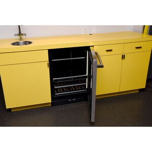 JennAir Rise Series 24 in. 5.0 cu. ft. Built-In Beverage Center with Fixed Shelves & Digital Control - Stainless Steel, , hires