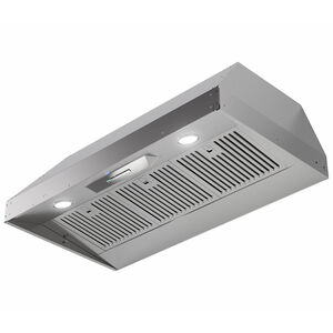 XO 48 in. Canopy Pro Style Range Hood with 3 Speed Settings, 600 CFM & 2 LED Lights - Stainless Steel, , hires