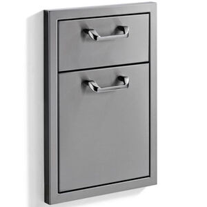Lynx Classic 16 in. Double Access Drawers - Stainless Steel, , hires