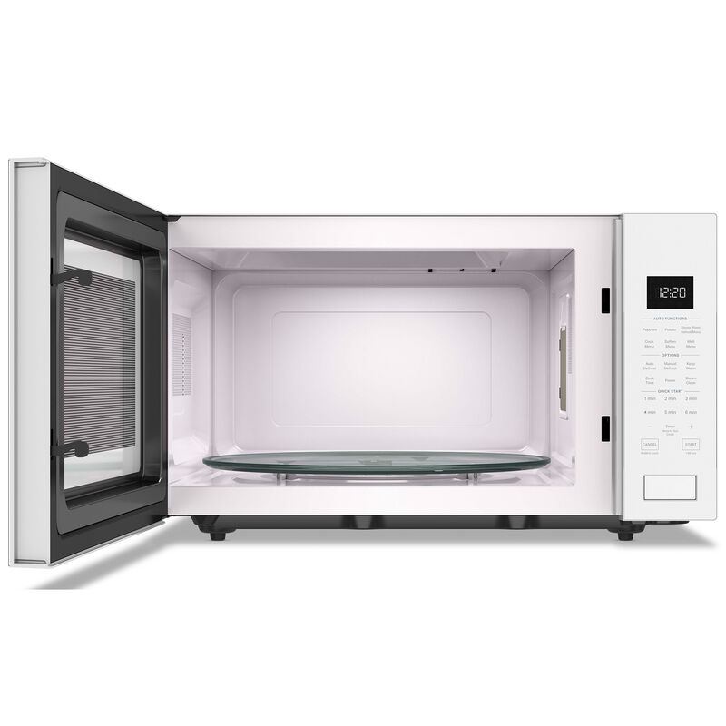 Whirlpool 25 in. 2.2 cu. ft. Countertop Microwave with 10 Power Levels & Sensor Cooking Controls - White, White, hires
