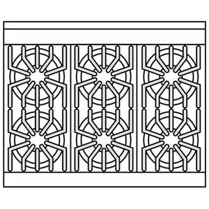 Viking 5 Series 36 in. 5.1 cu. ft. Standard Convection Gas Range with Open Burners - Stainless Steel, , hires