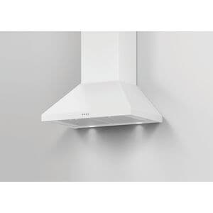 Fisher & Paykel Series 7 30 in. Convertible Chimney Style Range Hood with 600 CFM, 3 Fan Speeds & 2 LED Lights - White, , hires