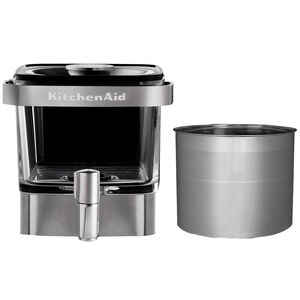 KitchenAid Cold Brew Coffee Maker with 12-Cup Capacity - Stainless Steel, , hires