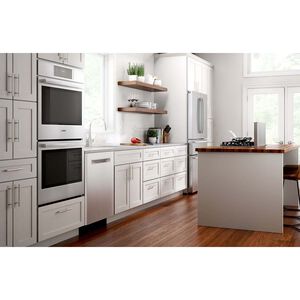 Bosch 800 Series 30 in. 9.2 cu. ft. Top Control Electric Double Wall Oven with True European Convection - Stainless Steel, , hires
