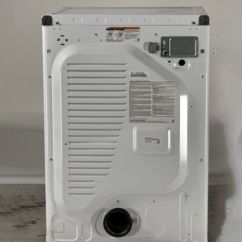 Samsung 27 in. 7.5 cu. ft. Front Loading Electric Dryer with 10 Dryer Programs, 9 Dry Options, Sanitize Cycle, Wrinkle Care & Sensor Dry - White (Open Box Good Condition), , hires