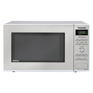 Panasonic 19" 0.8 Cu. Ft. Countertop Microwave with 10 Power Levels - Stainless Steel, , hires