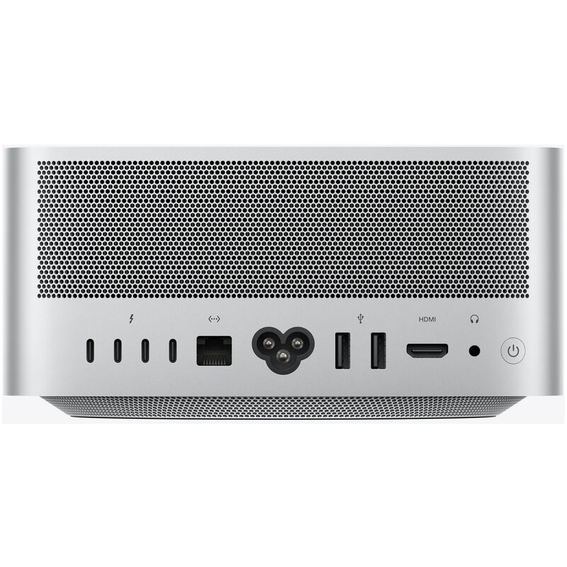 Apple Mac Studio with Apple M5 Ultra 30-Core CPU, 64-Core GPU, 96 GB RAM, 1 TB SSD & Mac OS - Silver, , hires