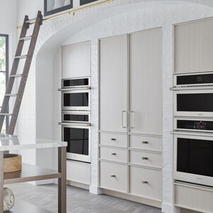 Monogram 24 in. 12.5 cu. ft. Built-in Smart Upright Freezer with Ice-Maker & Adjustable Shelves - Custom Panel Ready, , hires