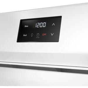 Frigidaire 30 in. 5.1 cu. ft. Gas Range with 5 Sealed Burners - White, White, hires