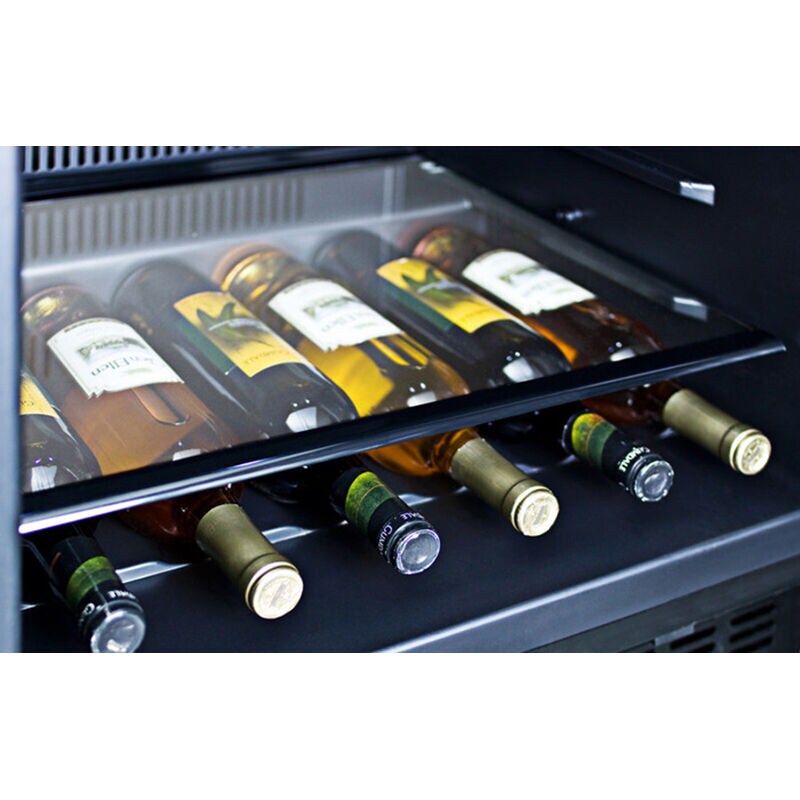 Summit 24 in. 4.6 cu. ft. Outdoor Undercounter Refrigerator - Custom Panel Ready, , hires
