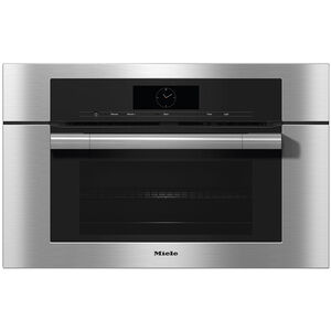 Miele ContourLine 30 in. 1.5 cu. ft. Smart Speed Electric Single Wall Oven with Standard Convection - Clean Touch Steel, , hires