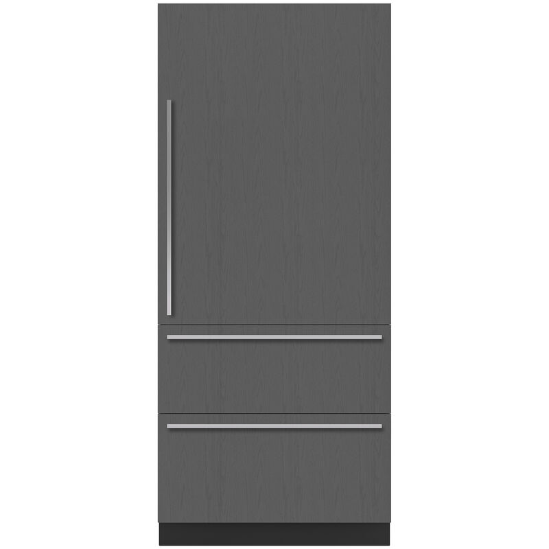 Sub-Zero Designer Series 36 in. Built-In 19.6 cu. ft. Smart Counter Depth Bottom Freezer Refrigerator with Internal Water Dispenser - Custom Panel Ready, Custom Panel Required, hires
