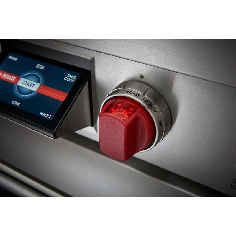 Wolf 48 in. 7.8 cu. ft. Smart Dual Convection Double Oven Dual Fuel Range with 4 Sealed Burners, Grill & Griddle - Stainless Steel, , hires