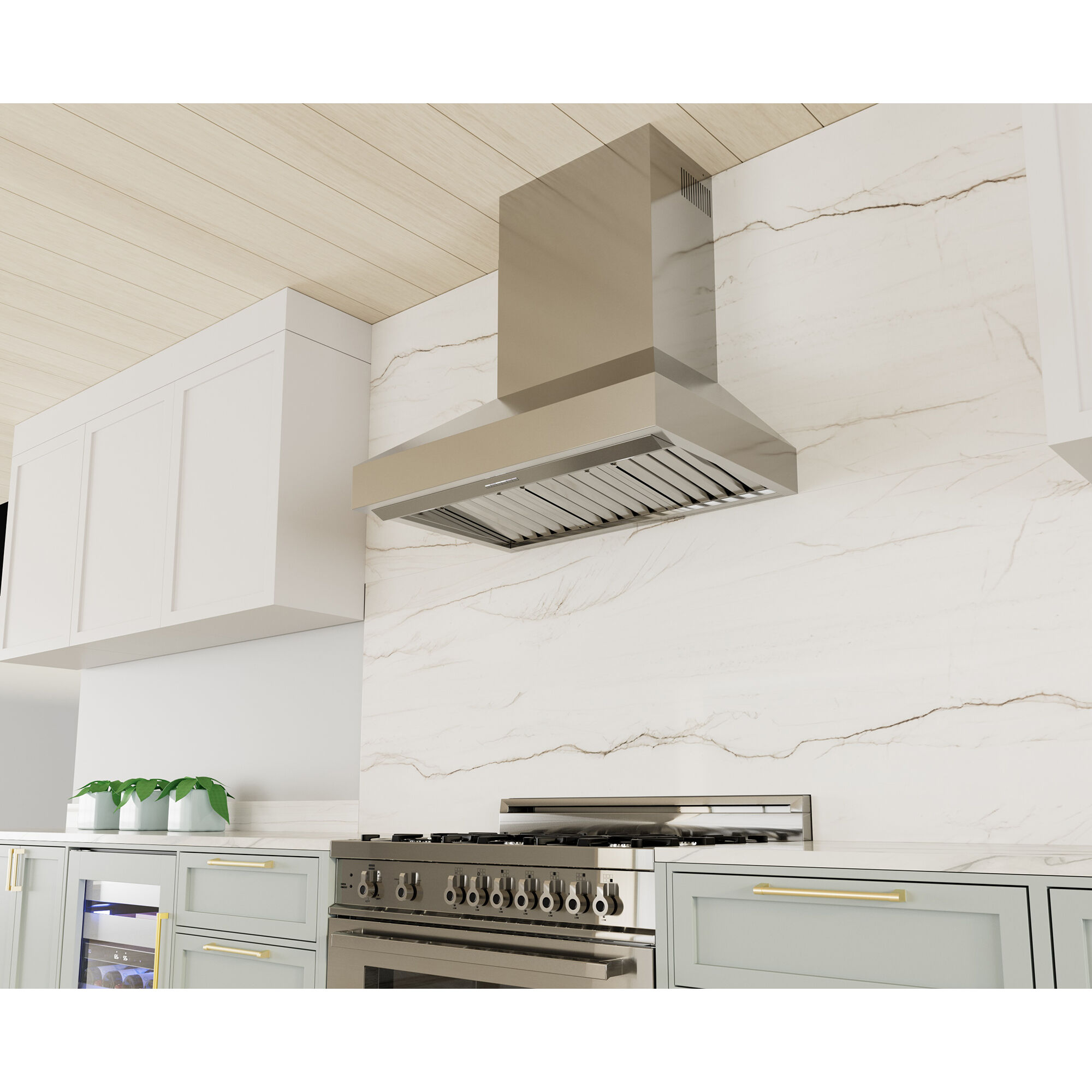 XO 30 in. Convertible Chimney Style Range Hood with 600 CFM, 4 Fan