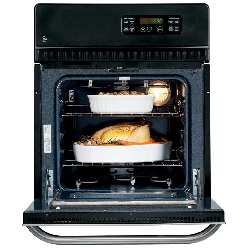 GE 24 in. 2.7 cu. ft. Electric Single Wall Oven - Stainless Steel, Stainless Steel, hires