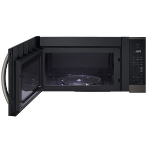 LG 30 in. 1.8 cu. ft. Over-the-Range Smart Microwave with 10 Power Levels, 300 CFM & Sensor Cooking Controls - PrintProof Black Stainless Steel, , hires