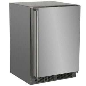 Marvel 24 in. 4.9 cu. ft. Built-In Outdoor Frost Free Compact Upright Freezer with Adjustable Shelves - Stainless Steel, , hires