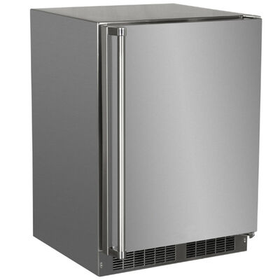 Marvel 24 in. 4.9 cu. ft. Built-In Outdoor Frost Free Compact Upright Freezer with Adjustable Shelves - Stainless Steel | MOFZ224SS31A
