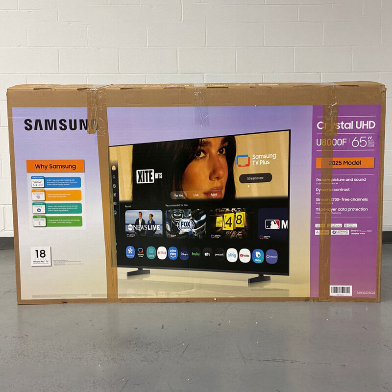 Samsung - 65" Class U8000F LED 4K UHD Smart Tizen TV (Open Box Good Condition), , hires