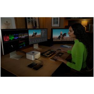 Apple Mac Studio with Apple M5 Max 18-Core CPU, 32-Core GPU, 36 GB RAM, 512 GB SSD & Mac OS - Silver, , hires