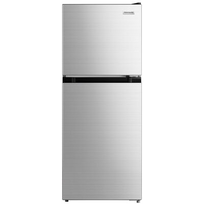 Frigidaire 19 in. 4.5 cu. ft. Mini Fridge with Top Freezer - Fingerprint Resistant Stainless Steel Look | FRPE4536AV