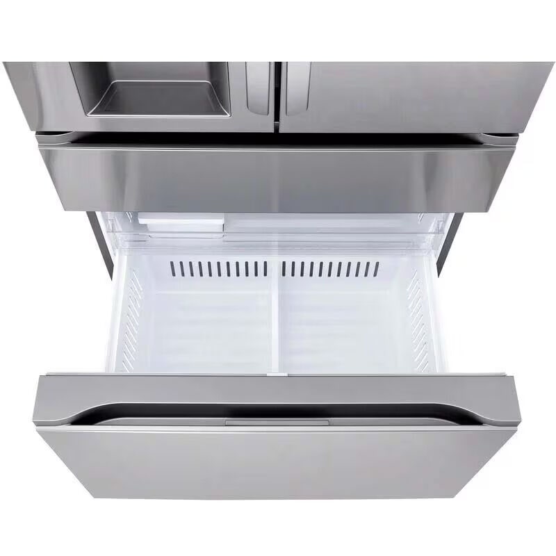 LG 36 in. 28.6 cu. ft. Smart 4-Door French Door Refrigerator with Ice & Water Dispenser - PrintProof Stainless Steel, PrintProof Stainless Steel, hires