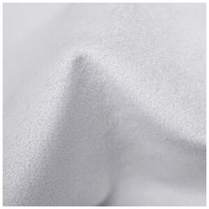 Skyline Furniture Tufted Wingback Velvet Fabric Upholstered King Size Bed - White, White, hires