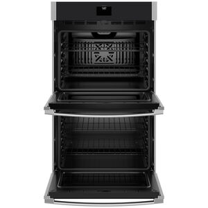 GE 30 in. 10.0 cu. ft. Electric Smart Double Oven with True European Convection & Self Clean - Stainless Steel, , hires