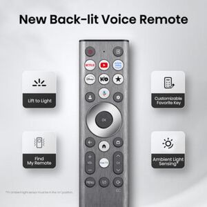 Hisense - 85" Class UR9 Series RGB Mini LED 4K UHD Smart Google TV, , hires