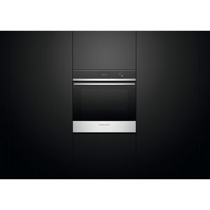 Fisher & Paykel Series 9 Contemporary Series 24" 3.0 Cu. Ft. Electric Single Wall Oven with True European Convection & Self Clean - Stainless Steel, , hires