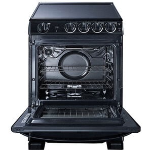 Summit 24 in. 2.9 cu. ft. Electric Range with Smoothtop Burners - Black, , hires