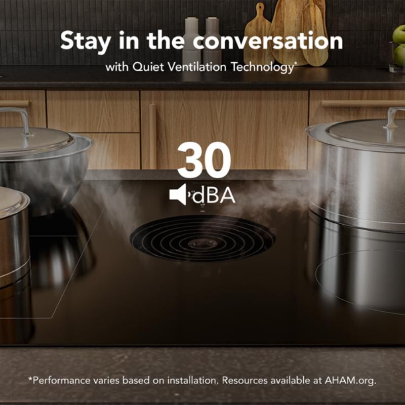 KitchenAid 36 in. 4-Burner Induction Cooktop with Bridge XL Even