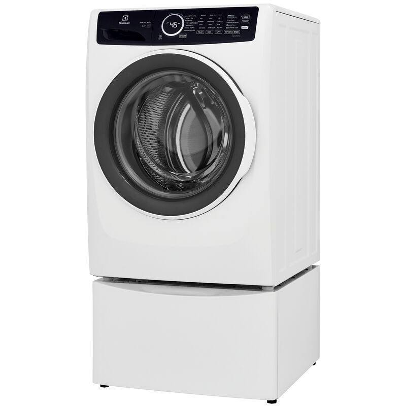 Electrolux 400 Series 27 in. 4.5 cu. ft. Stackable Front Load Washer with LuxCare Wash, Sanitize & Steam Cycle - White, White, hires