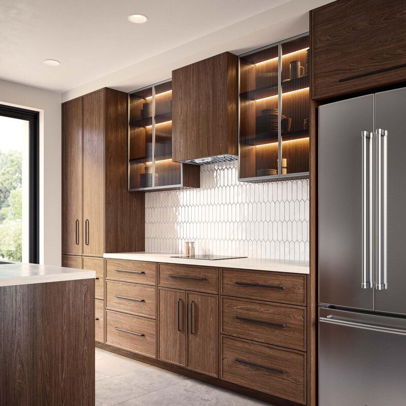 Zephyr Tornado II 30 in. Ducted Standard Style Range Hood with 600 CFM, 5 Fan Speeds & 2 LED Lights - Stainless Steel, , hires