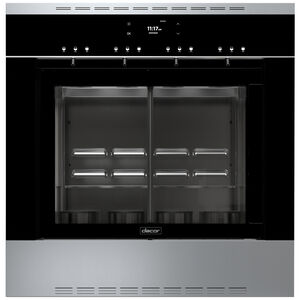 Dacor 24 in. Compact Built-In Wine Cooler with 4 Bottle Capacity, Dual Temperature Zone & Digital Control - Black, , hires