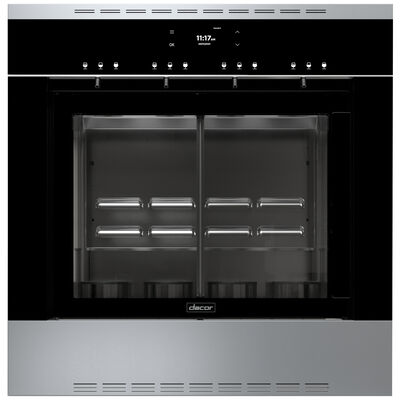 Dacor 24 in. Compact Built-In Wine Cooler with 4 Bottle Capacity, Dual Temperature Zone & Digital Control - Black | DWS4000BB