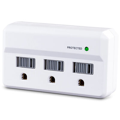 CyberPower Essential Surge Protectors - White | B300WRC1