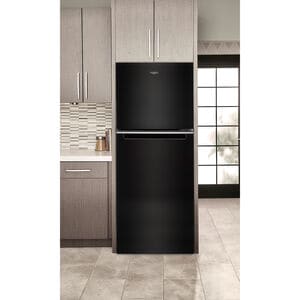 Whirlpool 24 in. 11.6 cu. ft. Counter Depth Top Freezer Refrigerator - Black, Black, hires