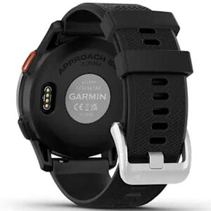Garmin Approach S44 GPS Golf Watch, Silver with Black Band, , hires