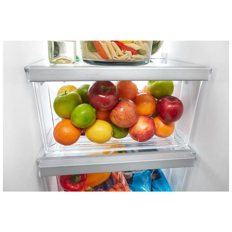 Whirlpool 33" 21.4 Cu. Ft. Side by Side Refrigerator with Filtered Ice & Water Dispenser - Biscuit, Biscuit, hires