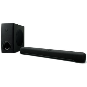 Yamaha Sound Bar with Bluetooth & Wireless Subwoofer - Black, , hires