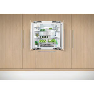 Fisher & Paykel Series 7 36 in. 16.8 cu. ft. Built-In Smart Counter Depth French Door Refrigerator with Ice Maker - Custom Panel Ready, , hires