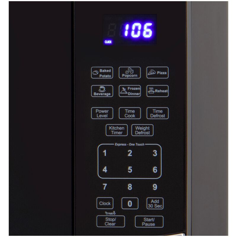 Avanti 19 in. 0.9 cu. ft. 900W Countertop Microwave - Stainless Steel, , hires