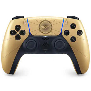 Sony PS5 DualSense Wireless Controller - 007 First Light Limited Edition - Gold, , hires