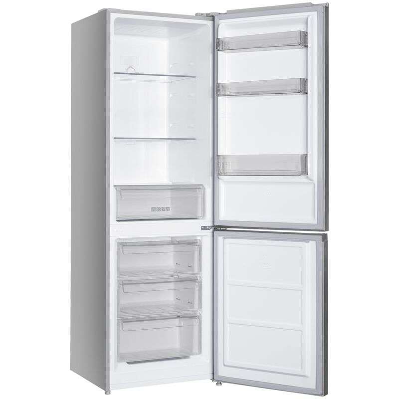 Sharp 24 in. 10.3 cu. ft. Counter Depth Bottom Freezer Refrigerator - Stainless Steel, , hires